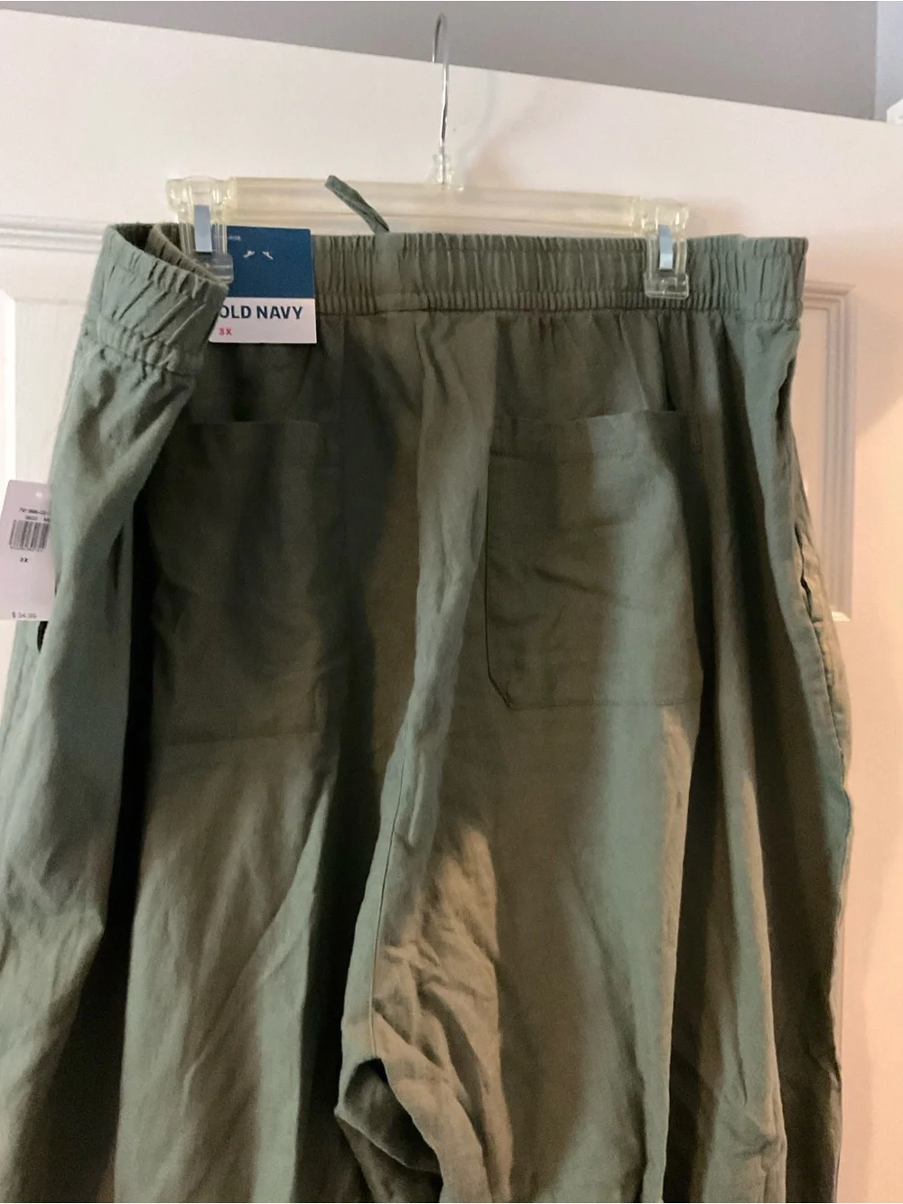 Olive Green woman’s high rise pants